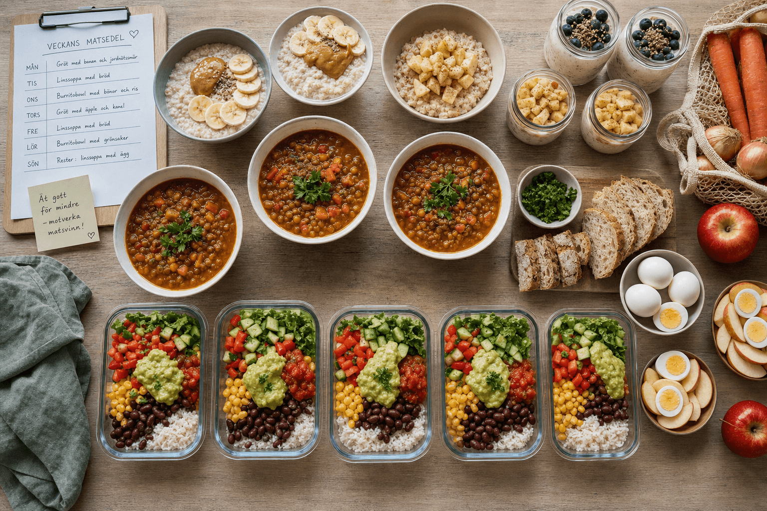 Budget meal plan