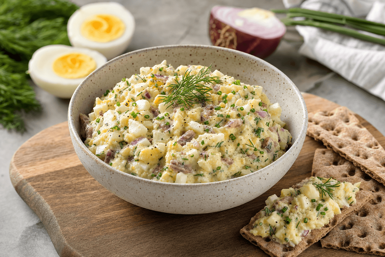 Gubbröra — Swedish Egg and Anchovy Spread